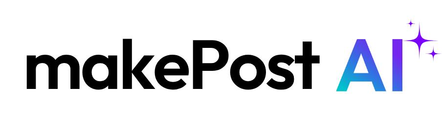 MakePostAI Logo